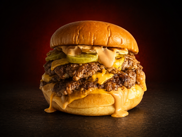 Angus Double smash burger