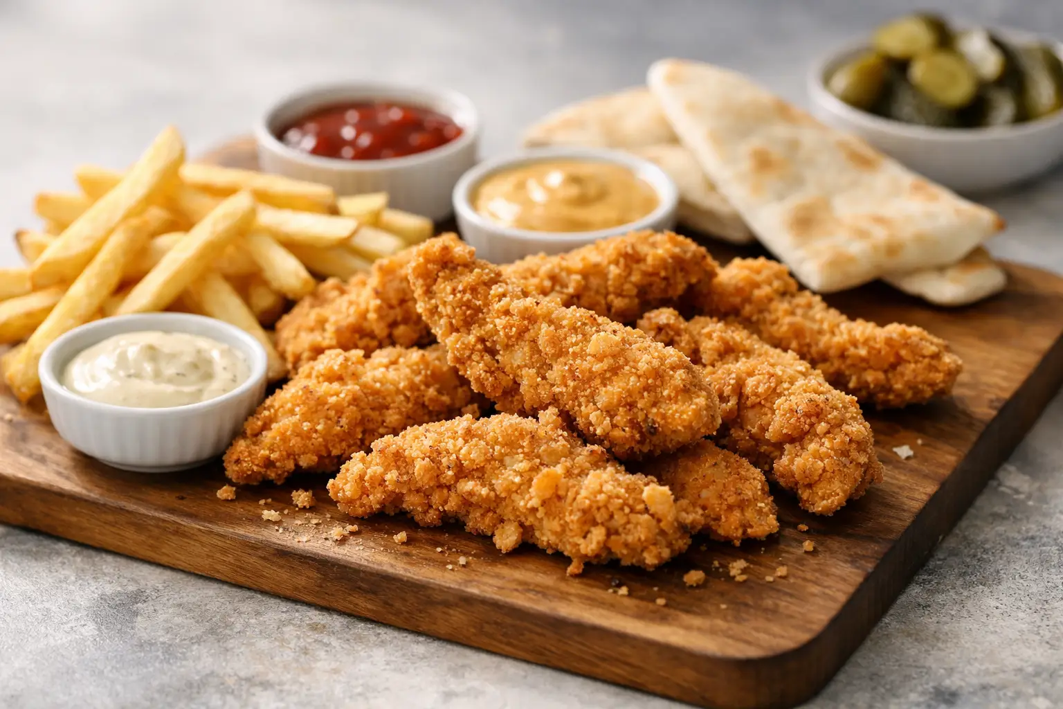 Chicken Tenders Meal Sharjah Cravings, Done Right