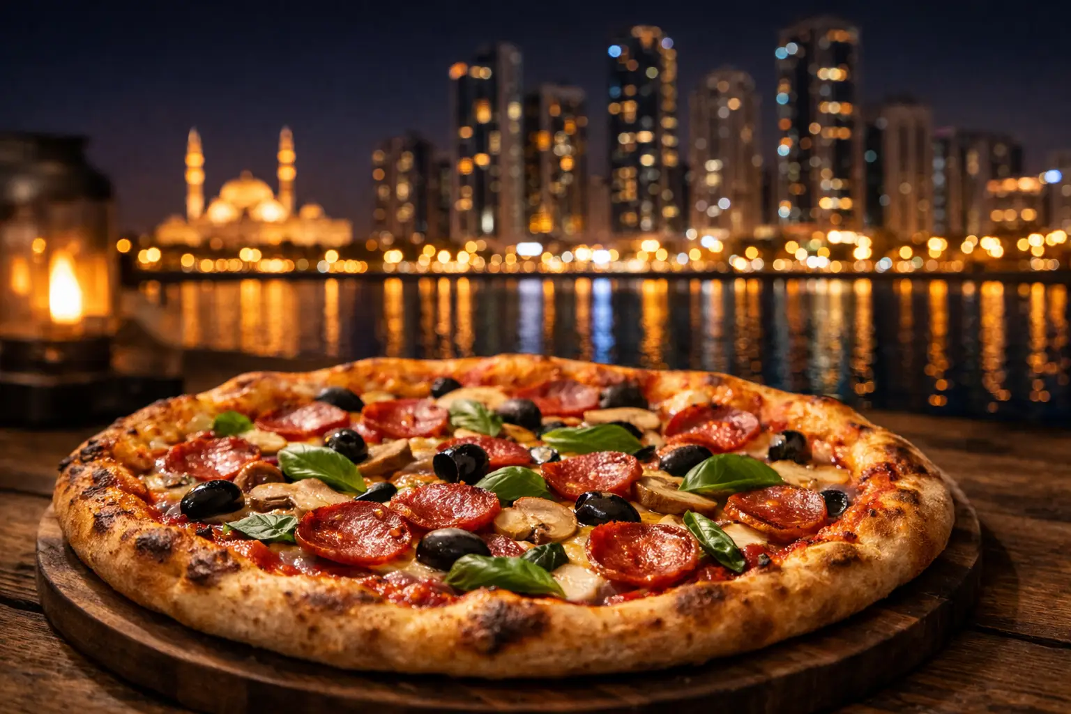 Freshly Baked Pizza Sharjah Craves After Dark