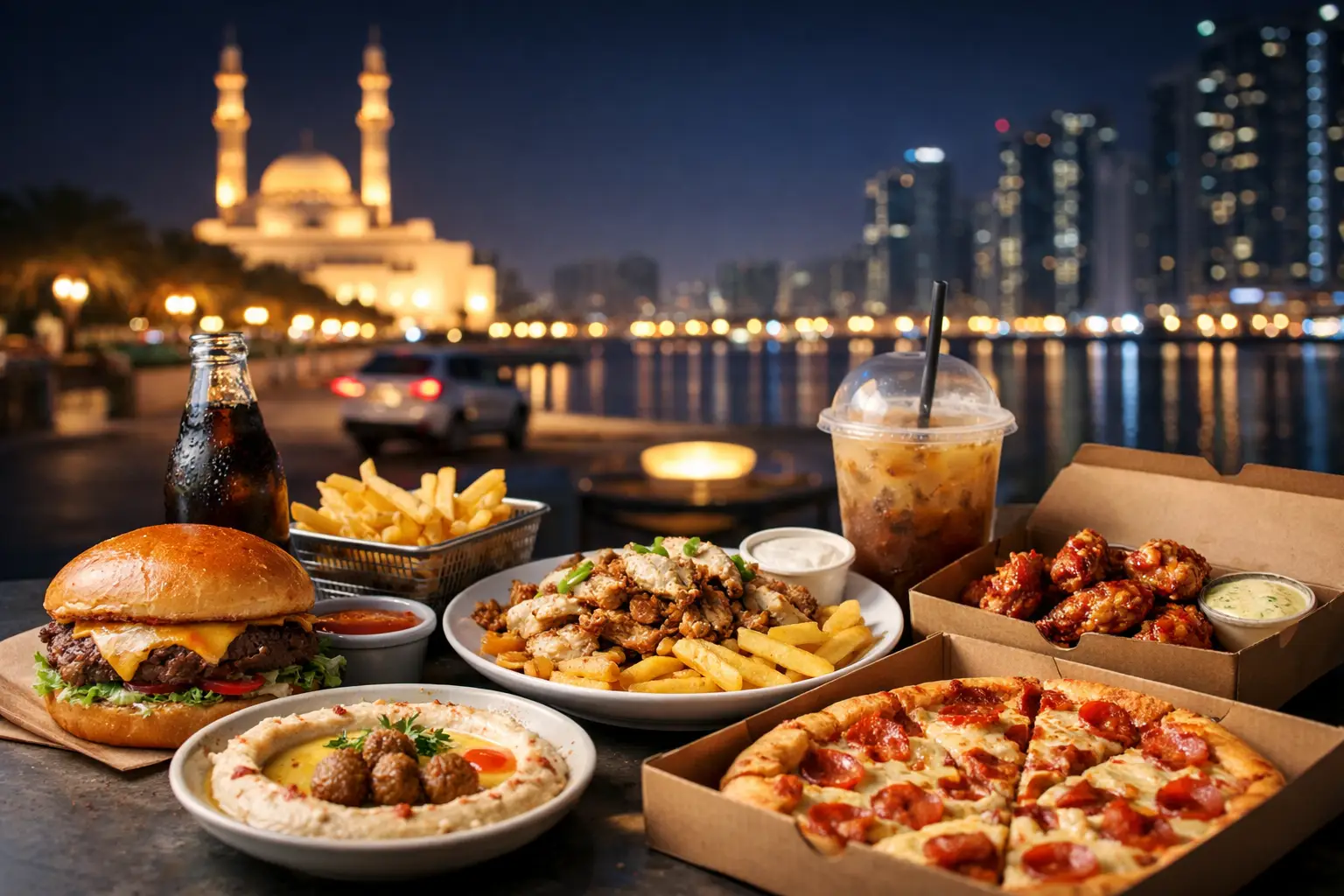 Late Night Food Sharjah Cravings, Handled