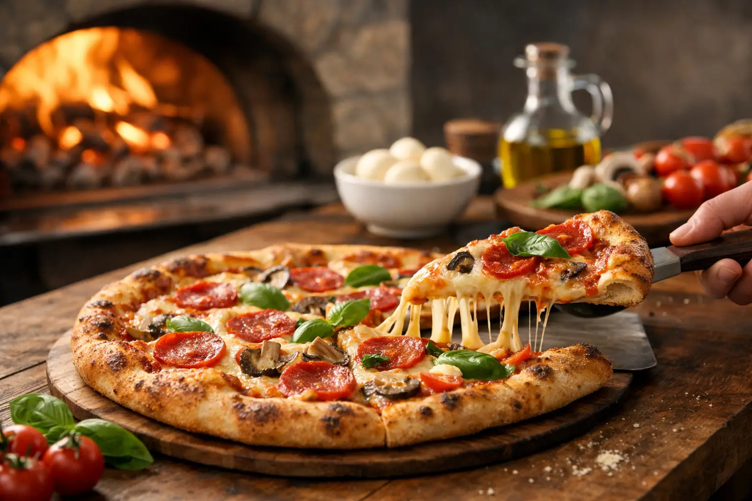 Pizza Restaurant Cravings, Fresh from the Oven